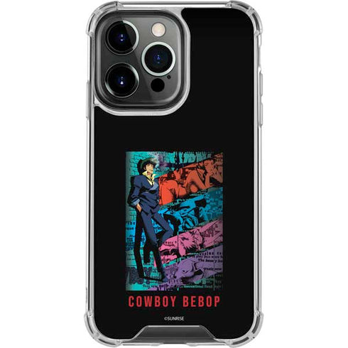 Cowboy Bebop Poster iPhone 15 Pro Clear Case